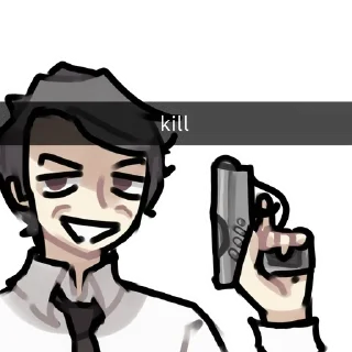 😏 emoji Закулисные чуваки Telegram sticker 7 of 15