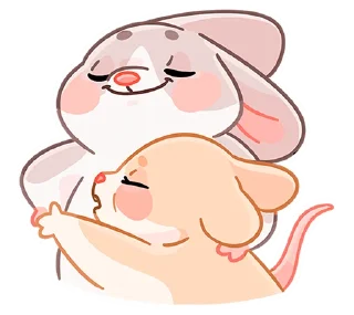 😍 emoji Малыш Обнимышь без текста @TgSticker Telegram sticker 19 of 49