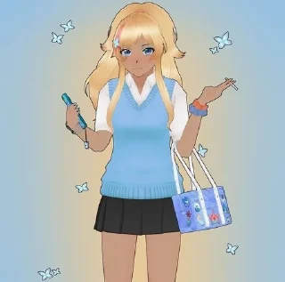 🌟 emoji @YandereSimulator23 Telegram sticker 9 of 100
