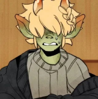 😥 emoji Somebody once told me the worl Telegram sticker 13 of 101