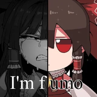 Sticker from Reimu |@DantePizzaEater