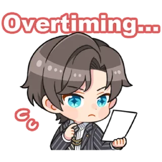💶 emoji Tears of Themis Telegram sticker 5 of 59