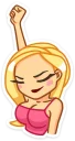 💪 emoji Angel Marie @TgSticker Telegram sticker 6 of 24
