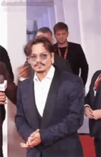 Sticker from Johnny Depp @stickersb2b