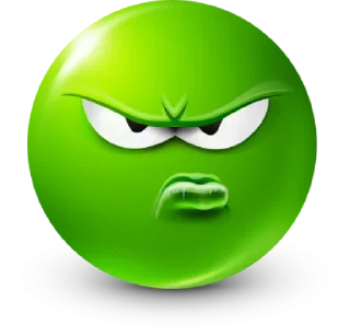 🤩 emoji Green Face Emoji @TgEmojis Telegram sticker 16 of 95