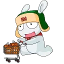 🛍 emoji Кролик Mi Rabbit (@TgSticker) Telegram sticker 22 of 25