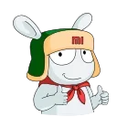 👍 emoji Кролик Mi Rabbit (@TgSticker) Telegram sticker 9 of 25