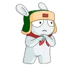 😱 emoji Кролик Mi Rabbit (@TgSticker) Telegram sticker 11 of 25