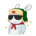 😎 emoji Кролик Mi Rabbit (@TgSticker) Telegram sticker 5 of 25