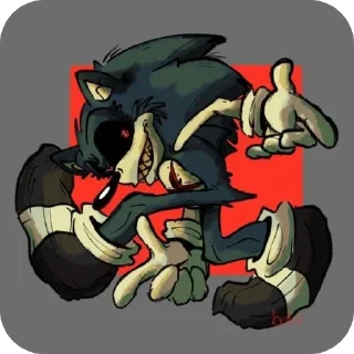 ❤ emoji Sonic exe  @Liimoon4ik Telegram sticker 6 of 60