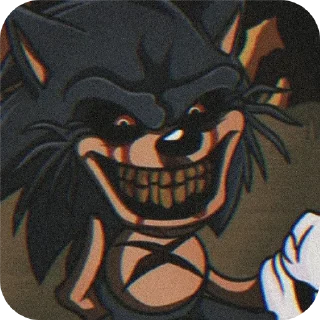 😊 emoji Sonic exe  @Liimoon4ik Telegram sticker 9 of 60