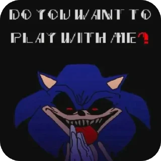 ❤ emoji Sonic exe  @Liimoon4ik Telegram sticker 20 of 60