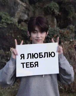 Sticker from Корейцы с табличками