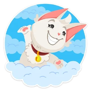 🌟 emoji Кошечка Telegram sticker 5 of 17