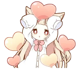 💗 emoji ꒰ა ネコミミ; @H1mii1i ::໒꒱ Telegram sticker 9 of 50