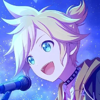 🌟 emoji Kagamine Len/<3 Telegram sticker 7 of 33