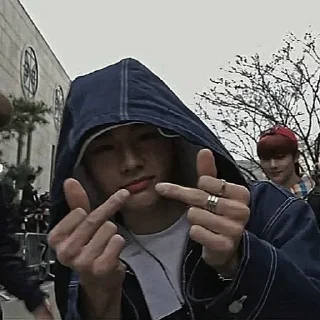 🖕 emoji Yoongimarryme Telegram sticker 17 of 98