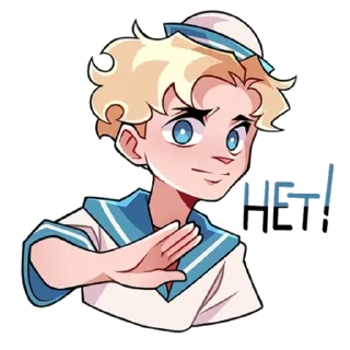 ❌ emoji Матрос Владик ☺️ Telegram sticker 7 of 53