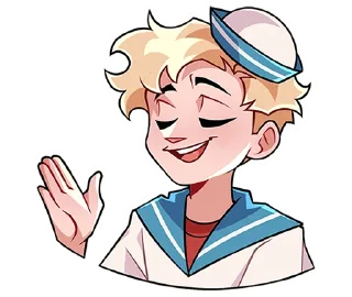 🚩 emoji Матрос Владик без текста @TgSticker Telegram sticker 21 of 49