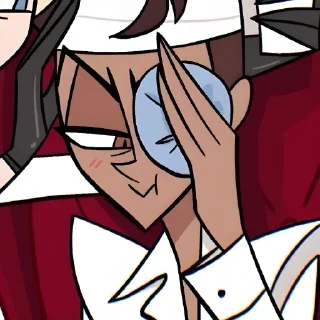 🎴 emoji (3)Alastor | My deer nanny|HotelHazbin @Serebrealstik @Darkhote Telegram sticker 21 of 29