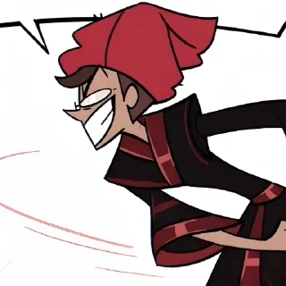 🎴 emoji (3)Alastor | My deer nanny|HotelHazbin @Serebrealstik @Darkhote Telegram sticker 7 of 29