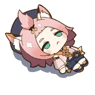 🌟 emoji 💘Diona by @minijlv Telegram sticker 5 of 35