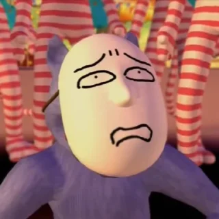 😨 emoji Popee the performer Telegram sticker 5 of 120