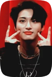 ✌️ emoji Seonghwa Telegram sticker 5 of 21