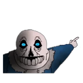 👍 emoji БОЛЬШЕ ⇨ @CLOOBHUB САНС АНДЕРТЕЙЛ СТИКЕРЫ SANS TG Telegram sticker 13 of 52