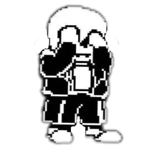 🖼 emoji БОЛЬШЕ ⇨ @CLOOBHUB САНС АНДЕРТЕЙЛ СТИКЕРЫ SANS TG Telegram sticker 19 of 52