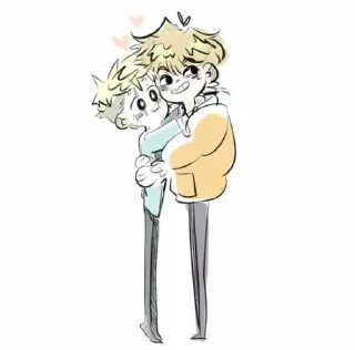 👨‍❤️‍👨 emoji банни комфортики Telegram sticker 5 of 38