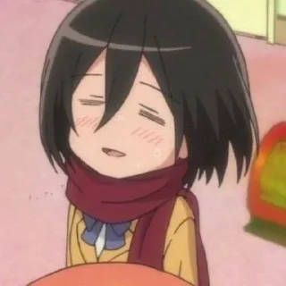 ❄️ emoji Mikasa Ackerman Telegram sticker 19 of 24
