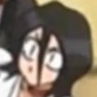 😲 emoji Блич Рукия Кучики Telegram sticker 8 of 15