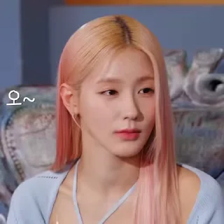 😮 emoji Miyeon (G)I-DLE @gidle_sticker Telegram sticker 9 of 50