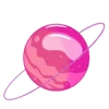 🤩 emoji girl ~ pink ~ random | @moomv Telegram sticker 17 of 200