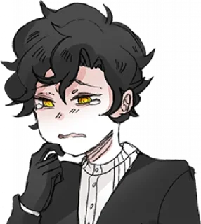 ⛅️ emoji желтые глазки Telegram sticker 23 of 111