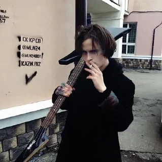 🎸 emoji Альберт Кабуу Telegram sticker 14 of 91