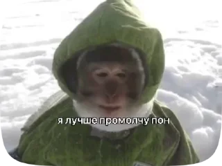 🌟 emoji пон и обезьянки Telegram sticker 14 of 50
