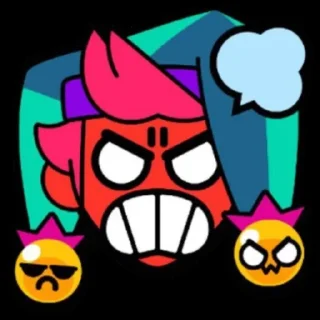 😡 emoji Честер Telegram sticker 7 of 11