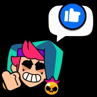 👍 emoji Честер Telegram sticker 10 of 11