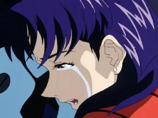 😢 emoji Мисато топ тян Telegram sticker 20 of 65