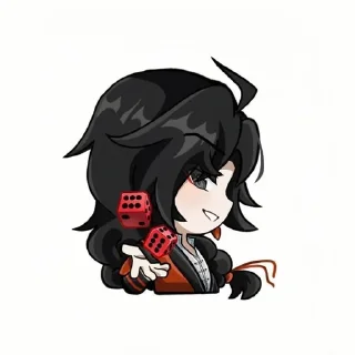 🍁 emoji Hua Cheng🍁 Xie Lian🍃 Telegram sticker 6 of 32