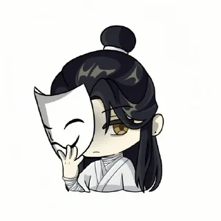 🍃 emoji Hua Cheng🍁 Xie Lian🍃 Telegram sticker 21 of 32