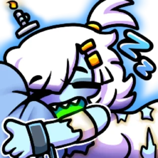 😴 emoji Jenny & 🥴 Telegram sticker 12 of 23