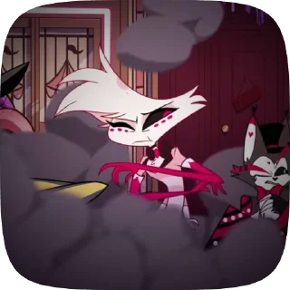 🌟 emoji БОЛЬШЕ ⇨ @CLOOBHUB ЭНДЖЕЛ ДАСТ ОТЕЛЬ ХАЗБИН HAZBIN Telegram sticker 23 of 60