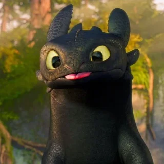 Sticker from Toothless