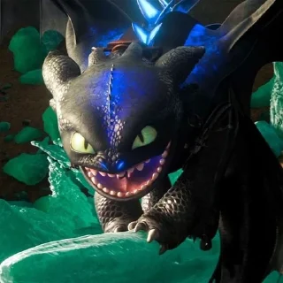 🤬 emoji Toothless Telegram sticker 9 of 120