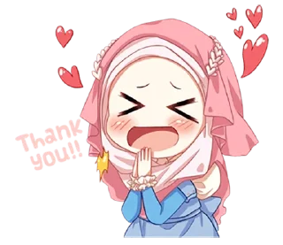 😆 emoji Hijab Princess (@TgSticker) Telegram sticker 22 of 40