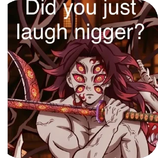 🫥 emoji Demon slayer 18+ Telegram sticker 8 of 11