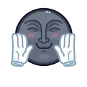 🙌 emoji Stealth Moon Telegram sticker 5 of 31